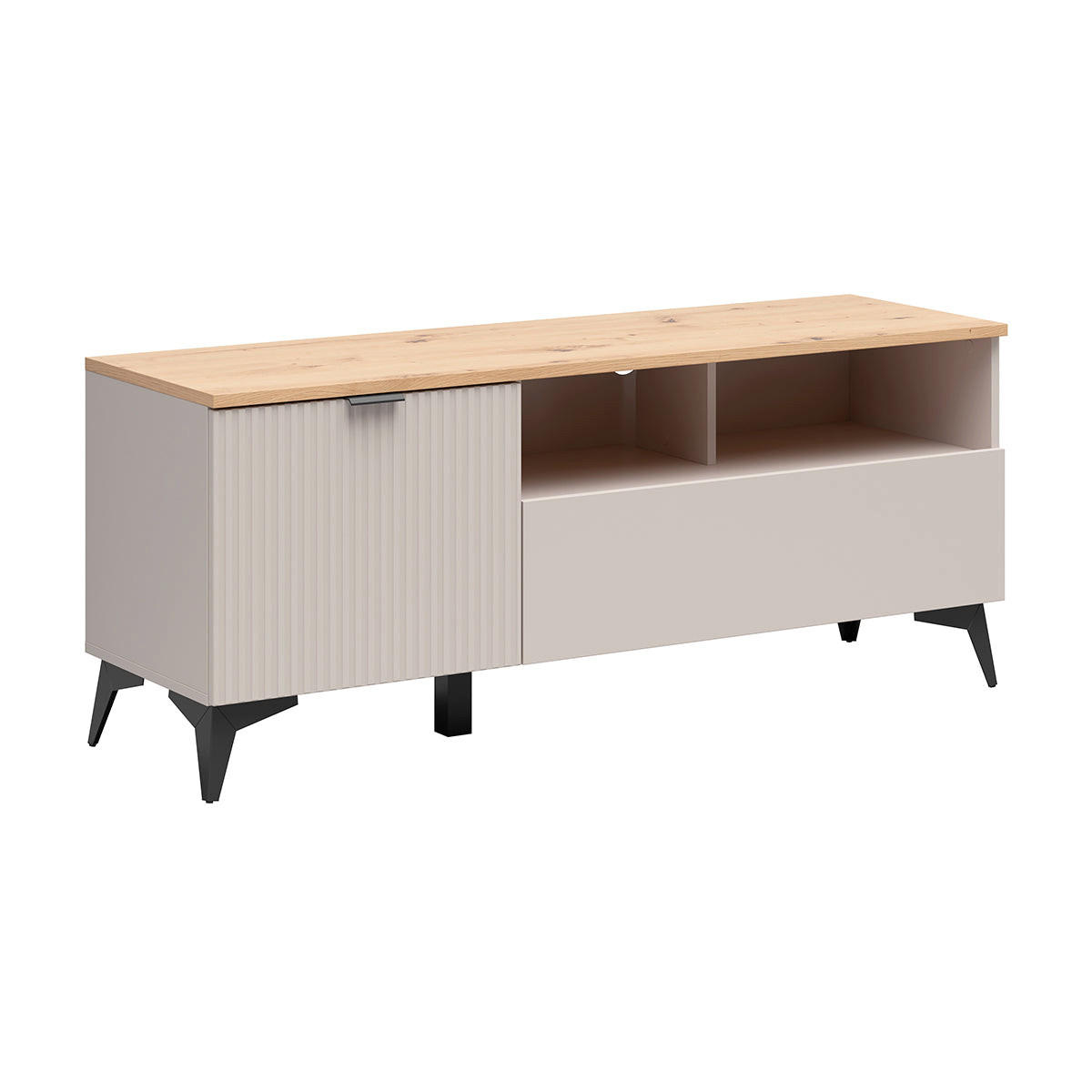 TV STOLÍK Vicky Kašmír - béžová, kompozitné drevo (135/55.5/41cm) - Petits-meubles