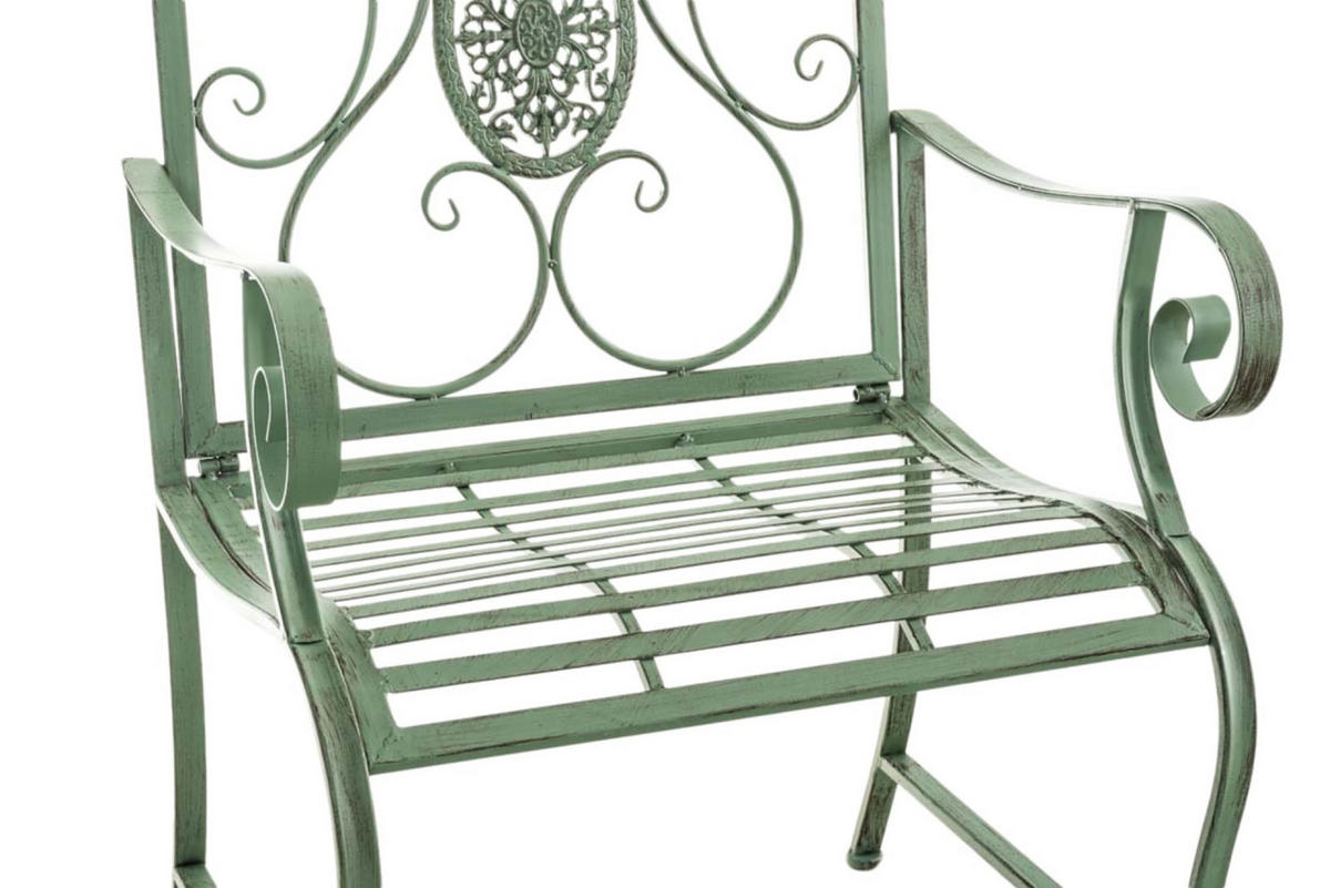 GARTENSTÜHLE Puncho - 2er Set antik-grün - Grün, Metall (62/94/53cm) - TPFGarden