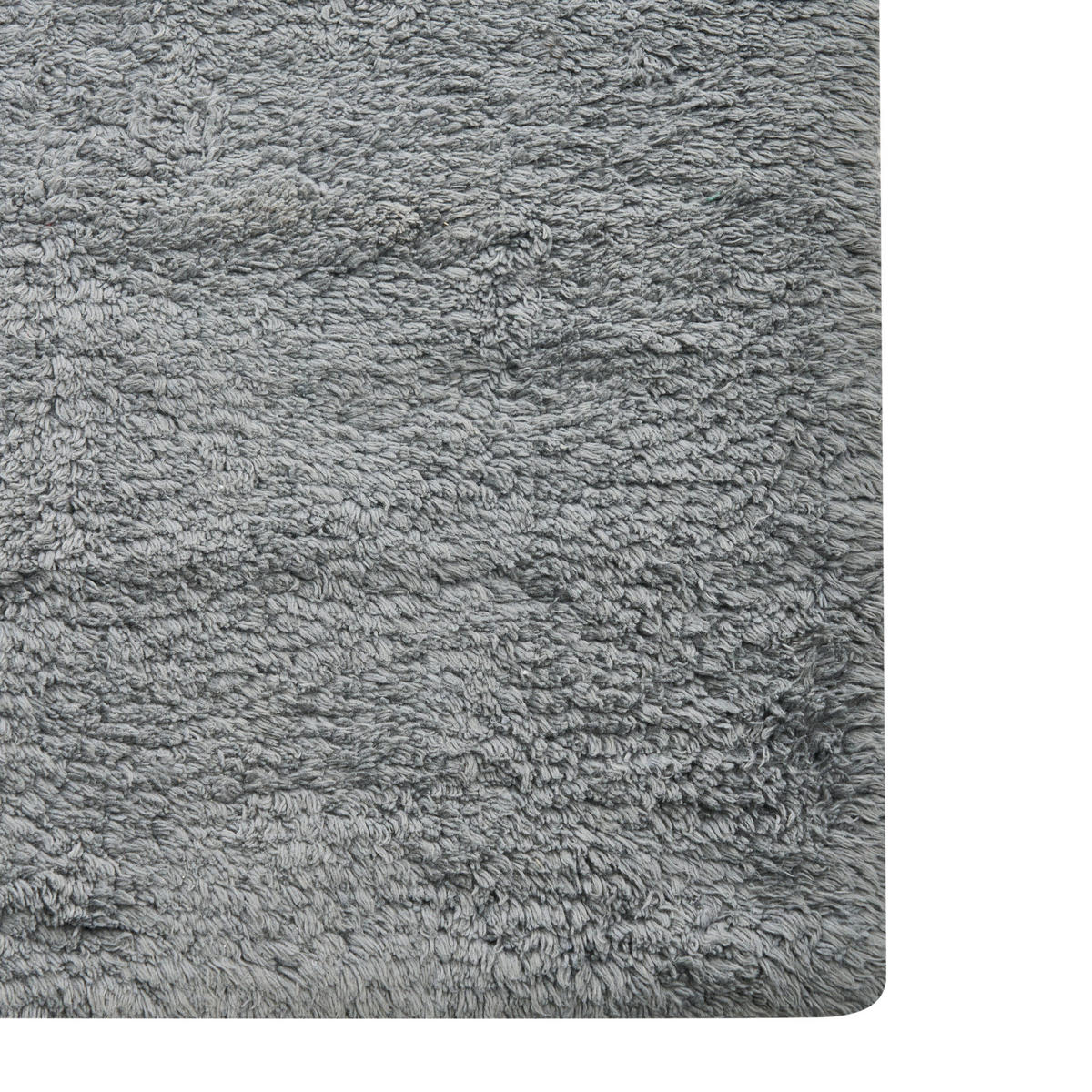 KOUPELNOVÁ PŘEDLOŽKA Šedá 60/90 cm Bavlna Goela - šedá/tmavě šedá, textil (60/90cm) - Beliani