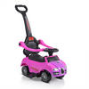 RUTSCHER 2 in 1 Rider 208 pink Rutscher mit Griff, Lehne, Bügel, Fußstütze - Rosa, Kunststoff (79/43/90cm) - Moni