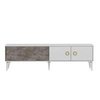TV-LOWBOARD Avera Beige Weiß 9659 - Beige/Weiß, Holzwerkstoff/Kunststoff (180/52/35cm) - moebel17