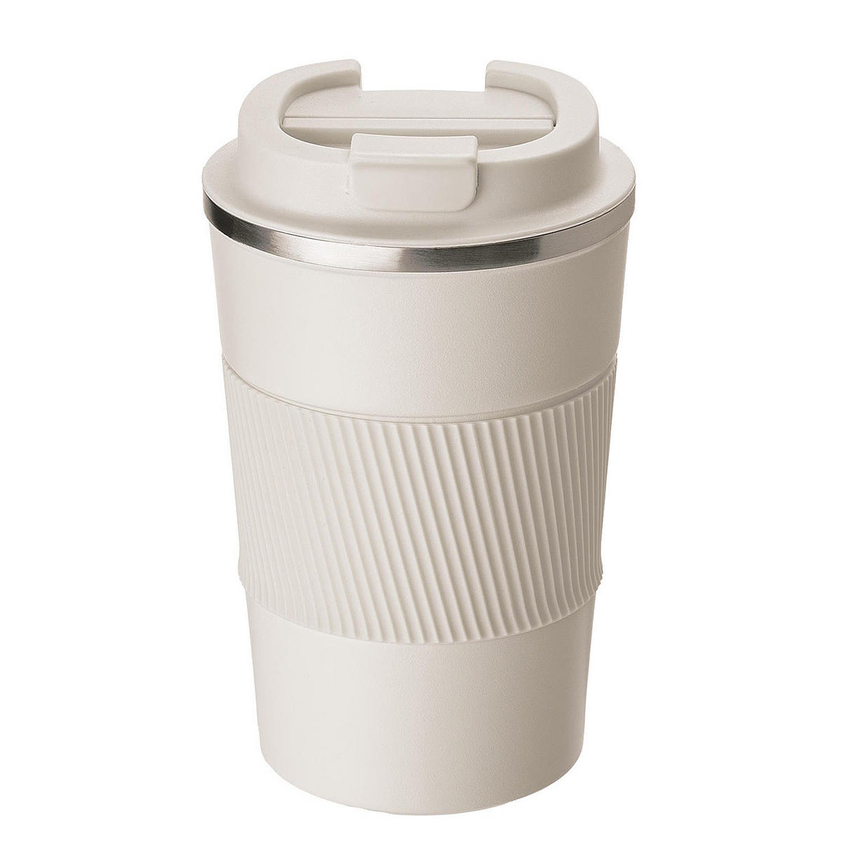 KAFFEEBECHER (4er Set) To Go - Beige, Metall (0.5L) - Butlers