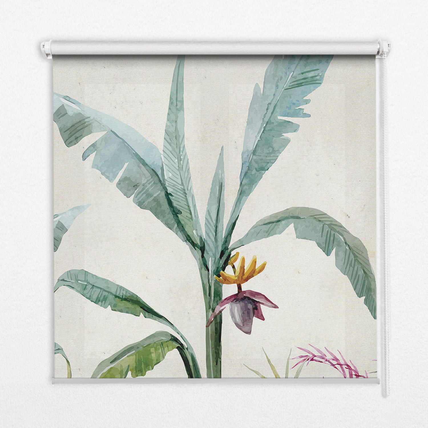 INNENROLLO - Fensterrollo - Rollo - 90x180 cm - Exotische Natur - Grün, Kunststoff (90/180/0.5cm) - TULUP