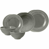 EINSTEIGER-SET Beat Color Glaze Perlgrau 8er Set - Grau, Keramik (1/1/1cm) - Seltmann Weiden