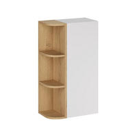 SCHRANKORIA Weiß - Weiß, Holzwerkstoff (45/80/26.6cm) - Petits-meubles
