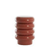 BEISTELLTISCH Mirogi Rot Ø30/40 cm - Rot, Metall (30/30/40cm) - Light & Living