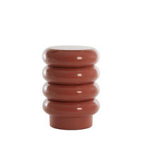 BEISTELLTISCH Mirogi Rot Ø30/40 cm - Rot, Metall (30/30/40cm) - Light & Living