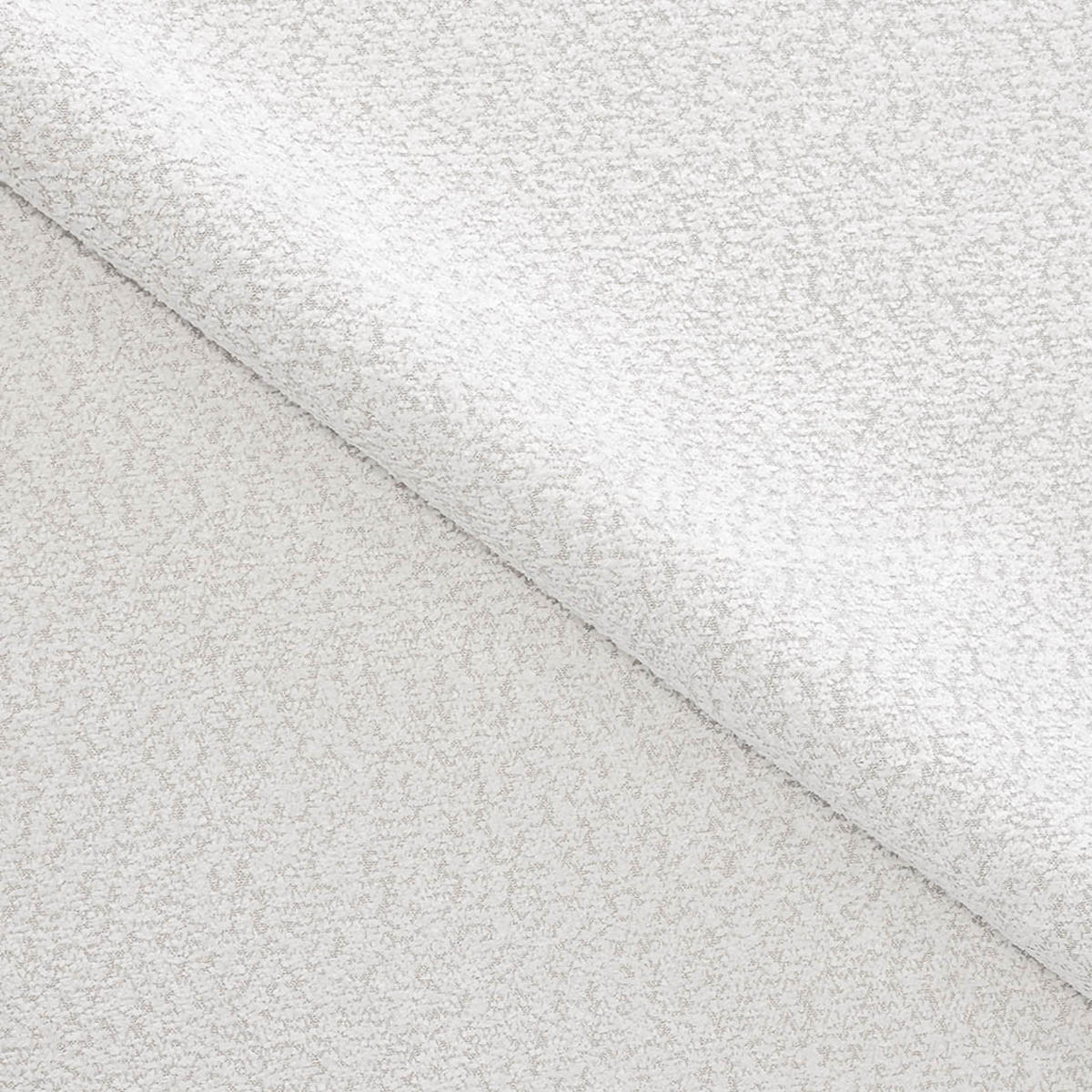 POLSTERBETT Harmony mit Bettkasten, Creme Boucle 120x200 cm - Birkefarben/Schwarz, Holzwerkstoff/Kunststoff (120/200cm) - WFL GROUP