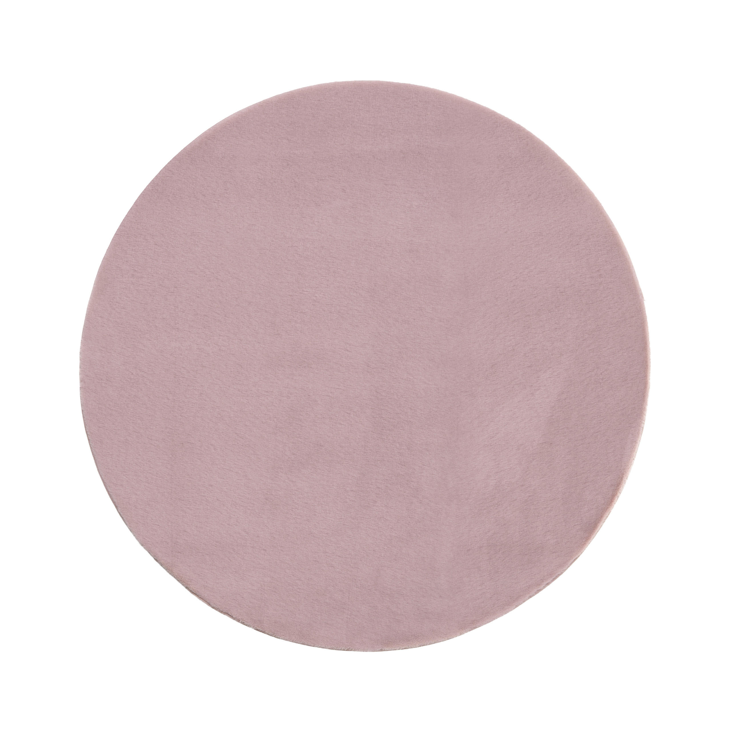 TEPPICH Hellviolett 160 cm Vantira - Violett, Kunststoff (160/160cm) - Beliani