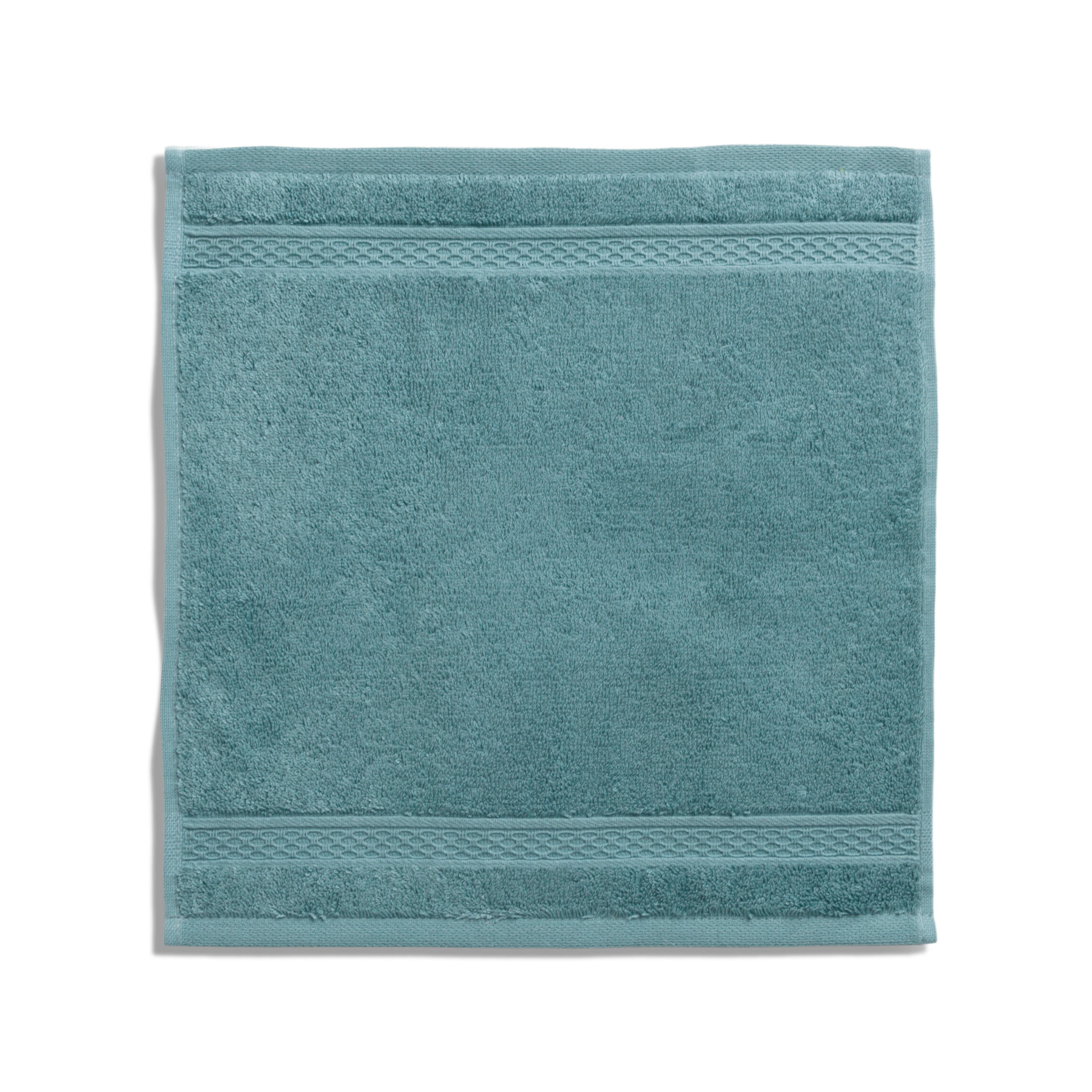 SEIFTUCH PURE LUXURY - Türkis, Textil (30/30cm) - MÖVE