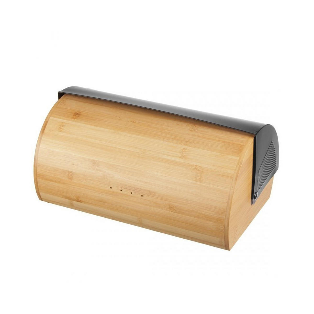 BROTKASTEN Schwarz 39/28.5/18.5 cm 55267 - Schwarz, Metall (28.5/18.5/39cm) - Brunbeste