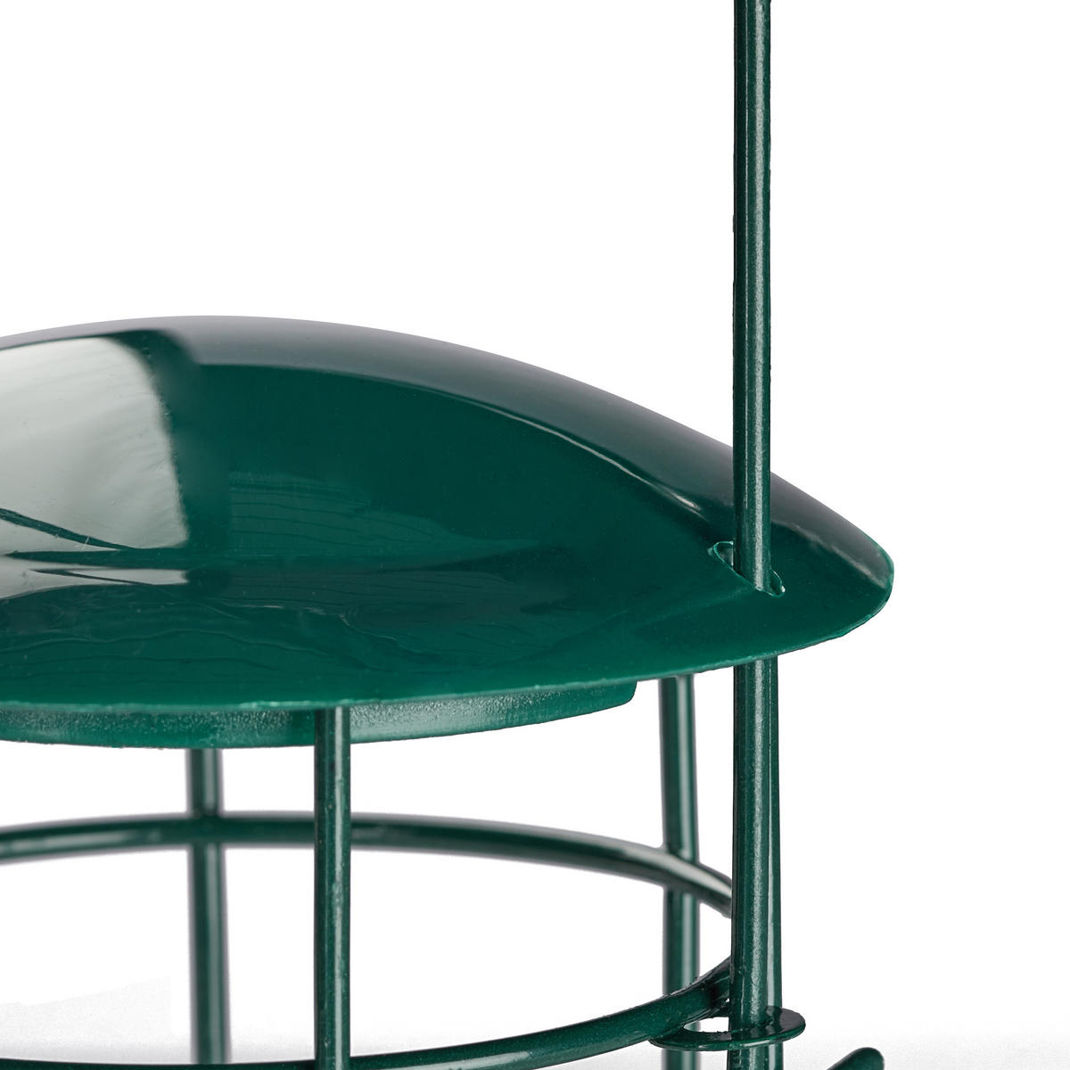 2XMEISENKNÖDELHALTER - Dunkelgrün, Kunststoff/Metall (8.5/31/8.5cm) - Relaxdays