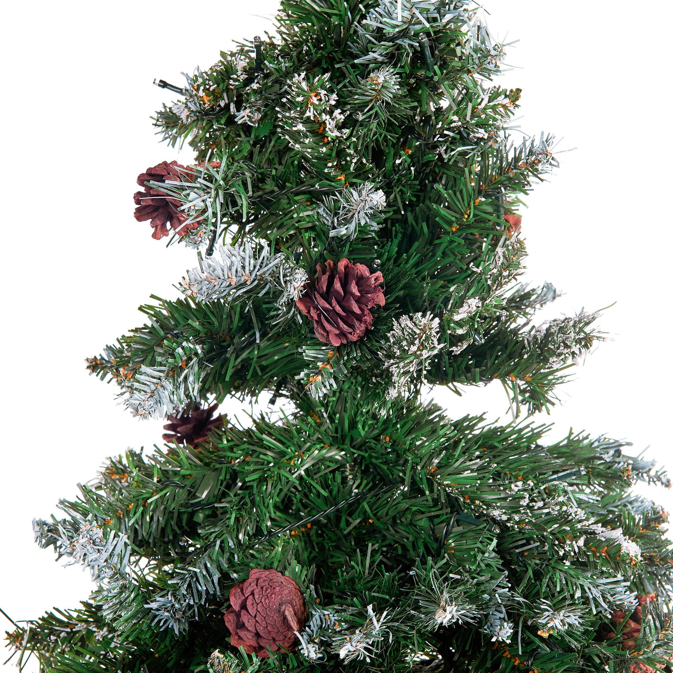 WEIHNACHTSBAUM 180 cm Grün Palomar - Grün, Kunststoff (180cm) - Beliani