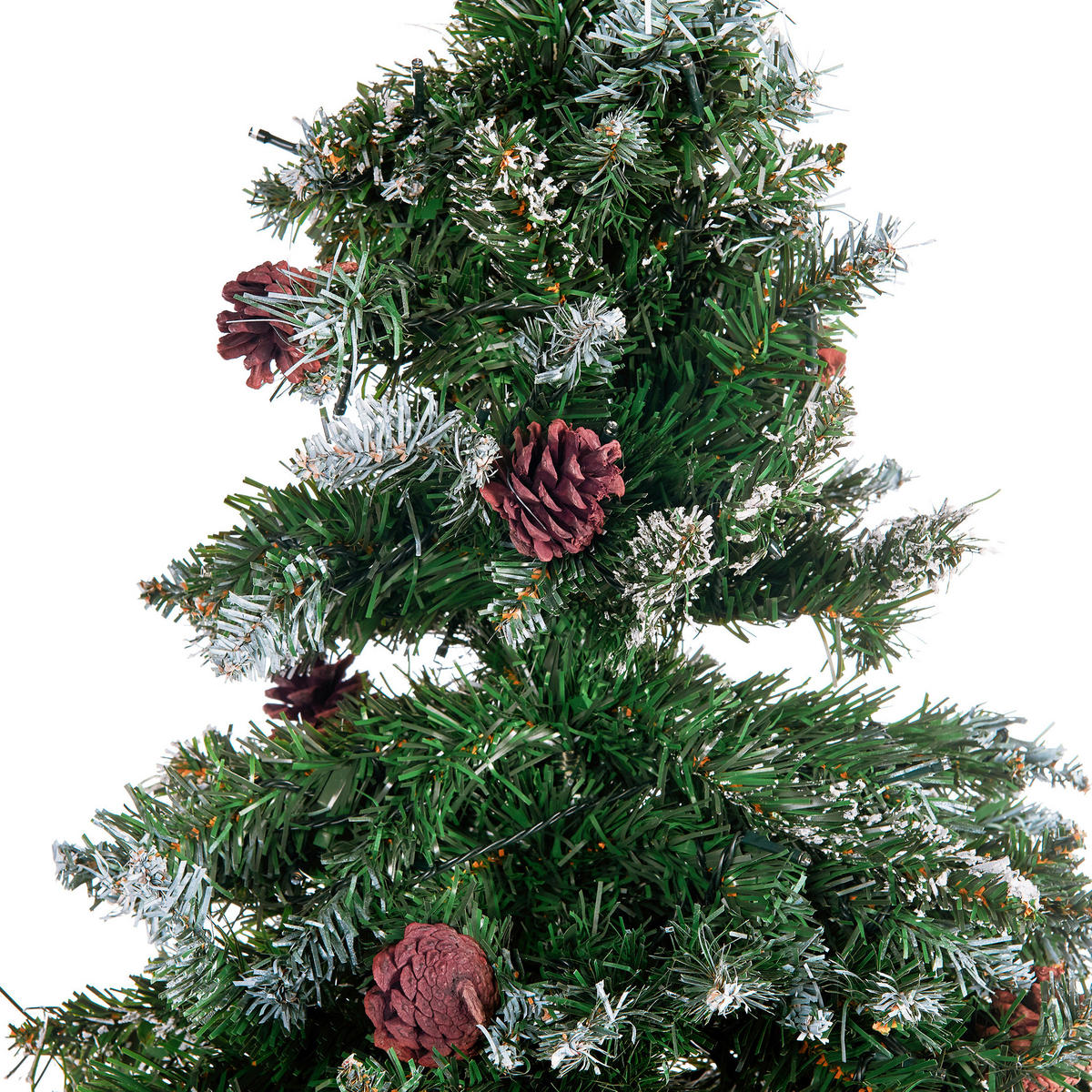 WEIHNACHTSBAUM 180 cm Grün Palomar - Grün, Kunststoff (180cm) - Beliani