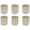 ESPRESSOTASSE (6er-Set) Bom Dia 50ml - Beige, Keramik (0.05L) - Butlers
