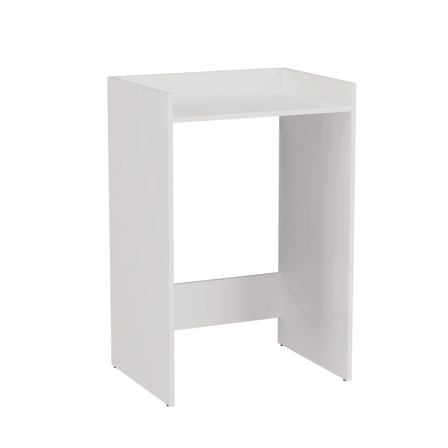 BADEZIMMERSCHRANK POLA NP für Waschmaschine - Weiß, Holzwerkstoff (64/97.5/50cm) - kommodly