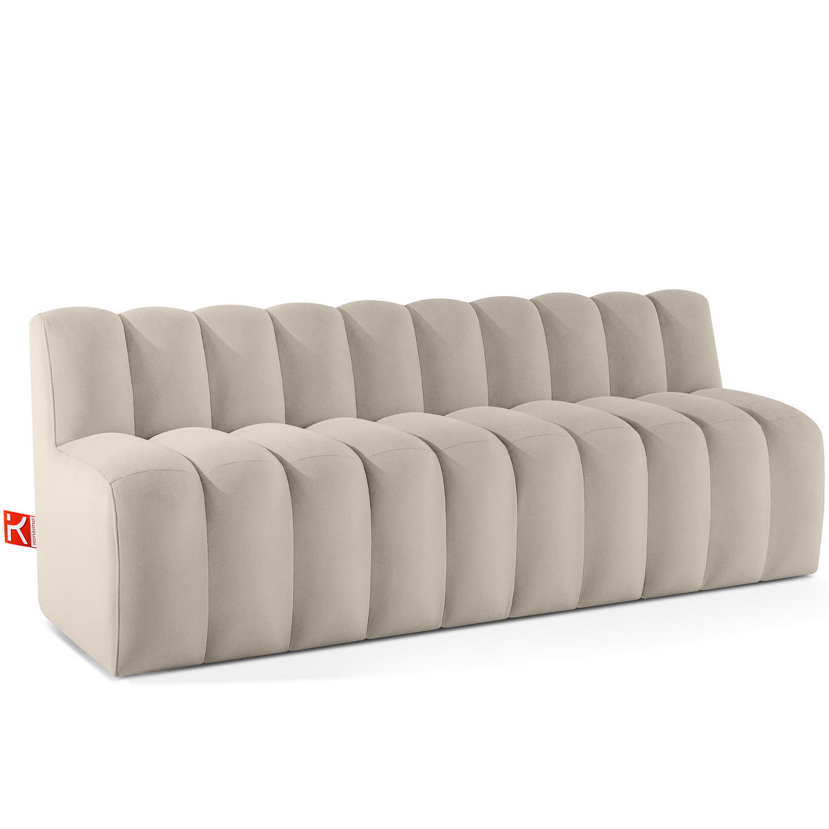 ESSZIMMERBANK CORDA, Cremig - Creme, Holz/Holzwerkstoff (203/78/71cm) - KONSIMO®