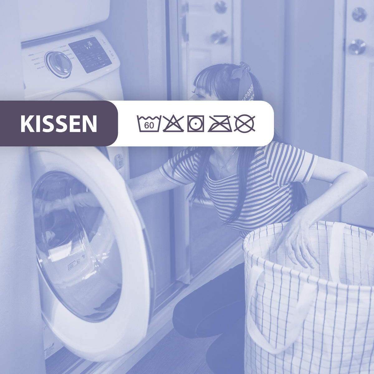 KOPFKISSEN Mikrofaser 80x80 cm - Weiß, Kunststoff/Textil (80/80cm)