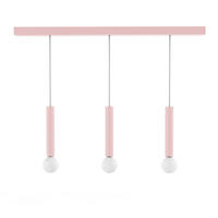 HÄNGELEUCHTE - Pink, Metall (6/100/40cm) - Lumicom