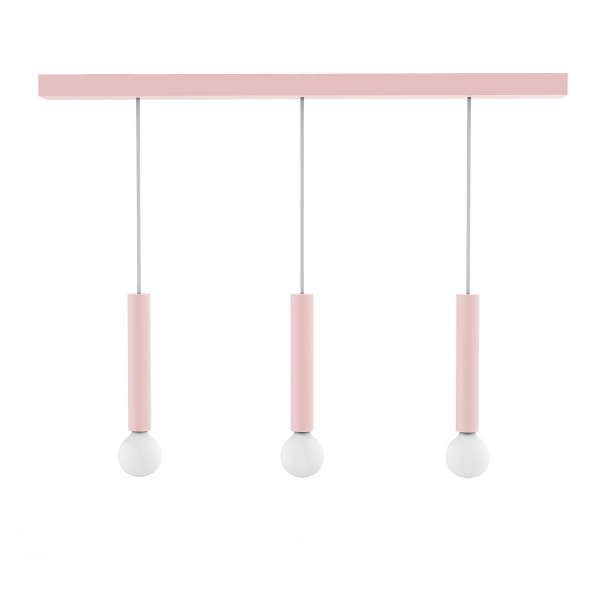 HÄNGELEUCHTE - Pink, Metall (6/100/40cm) - Lumicom