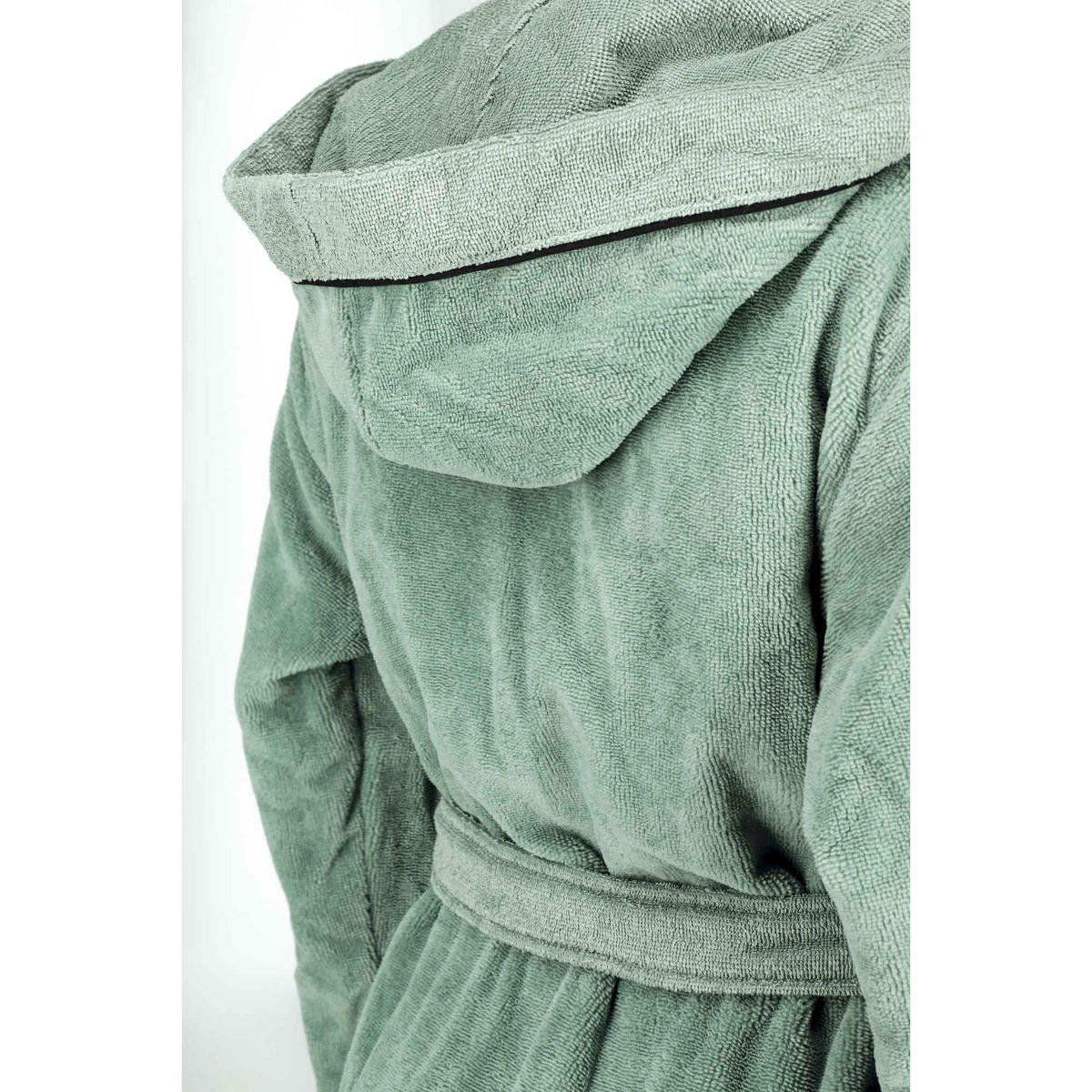 BADEMANTEL SELECT - Grün, Textil (XLnull) - Schöner Wohnen
