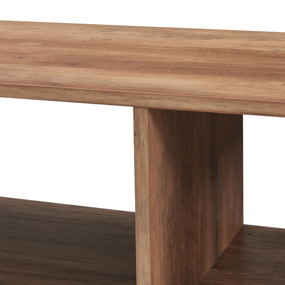 FERNSEHTISCH Anän - Walnussfarben, Holzwerkstoff (29.5/42/100cm) - [en.casa]
