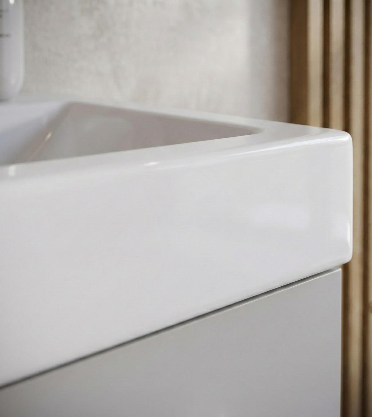 BADMÖBEL-SET Mirano 5 Teile Grau Matt - 60 x 35 x 51 cm - Grau, Holz (60/47/35cm) - Badplaats