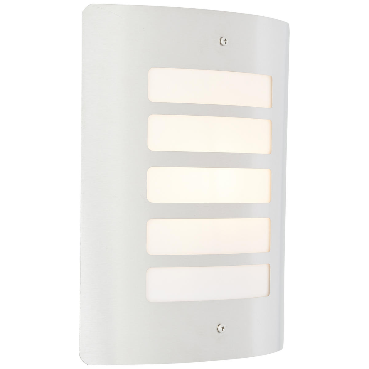 AUSSENWANDLEUCHTE Todd Edelstahlfarben 9/23/29 cm - Edelstahlfarben, Metall (23/29/9cm) - Brilliant