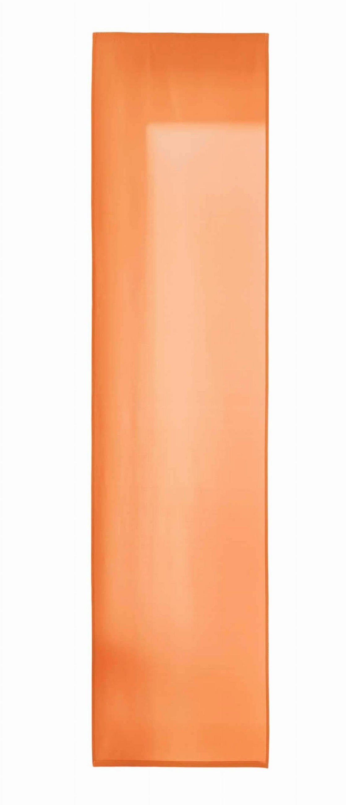 FLÄCHENVORHANG Mikrofaser 245x60 cm Orange - Orange, Textil (60/245cm)