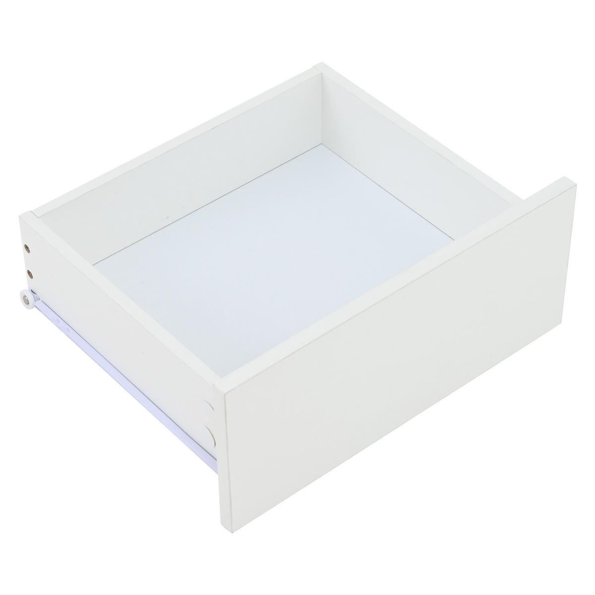 SIDEBOARD Weiß, 140/40/65 cm, aus MDF, mit LED-Beleuchtung und Schubladen - Weiß, Holzwerkstoff (140/65/40cm) - CHICFURN
