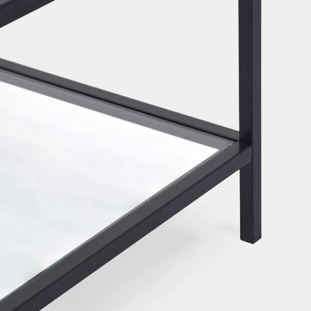 COUCHTISCH FESTER Crisal Durchsichtig 120 cm x 42 cm - Transparent, Glas (60/120/42cm) - Klast Home