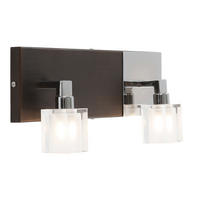 LED WANDLEUCHTE AZOT Holz Silber - Silberfarben, Holz (9/17/38cm) - Globo Lighting