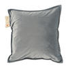 HEIZKISSEN Plush 45x45cm Black Coral - Grau, Textil (45/45cm) - Pleafs