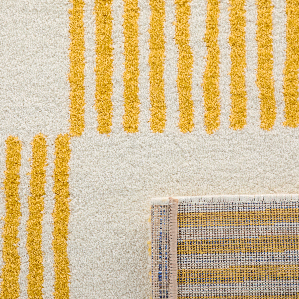 TEPPICH vintage mit blumenmuster gelb Groovy 200x280 cm - Gelb, Textil (200/280cm) - Nazar Rugs