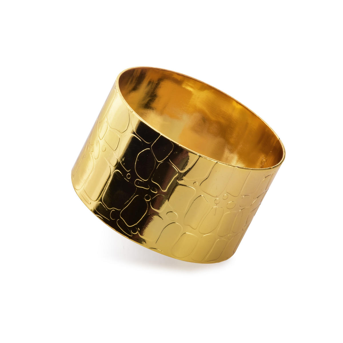 SERVIETTENHALTER Adrianne Gold 8/6/3 cm Metall - Goldfarben, Metall (6/8cm) - Mondex