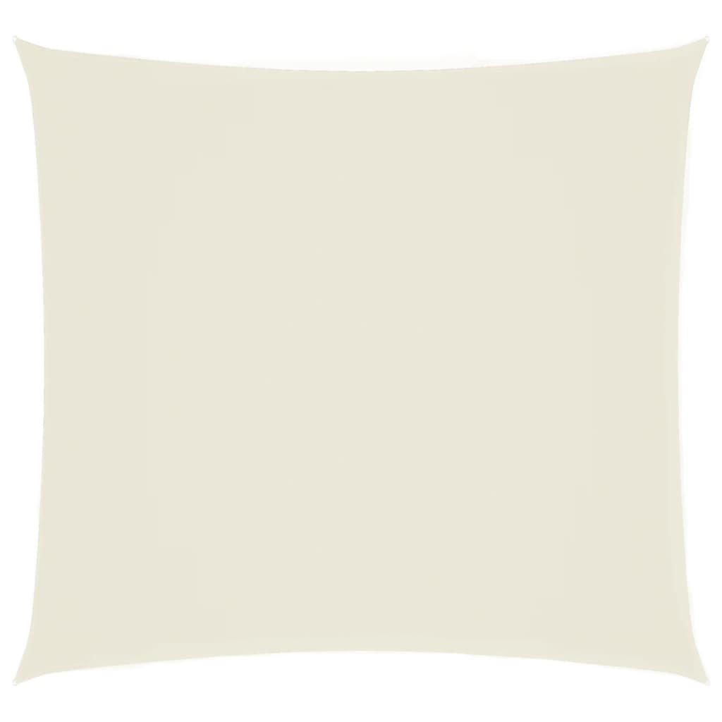 SONNENSEGEL Oxford-Gewebe Quadratisch 7x7 m Creme - Creme, Textil (700/700cm) - furnicato
