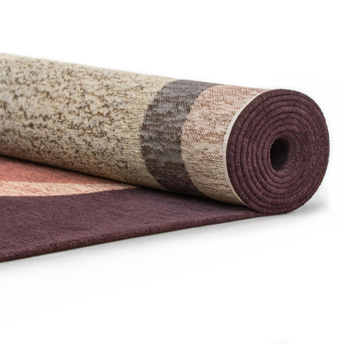 TEPPICH Rosewood Craft Marble 200/280 cm - Pink, Kunststoff/Textil (200/280cm) - Louis De Poortere