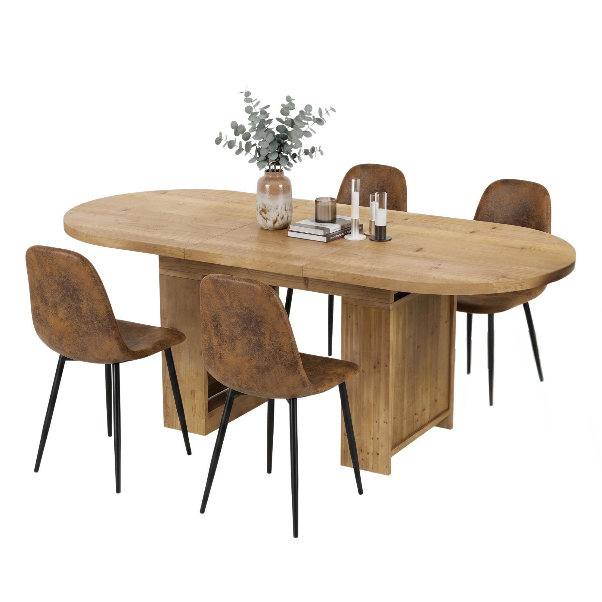 Urban Meuble Essgruppe Eiche 200x76x90 cm