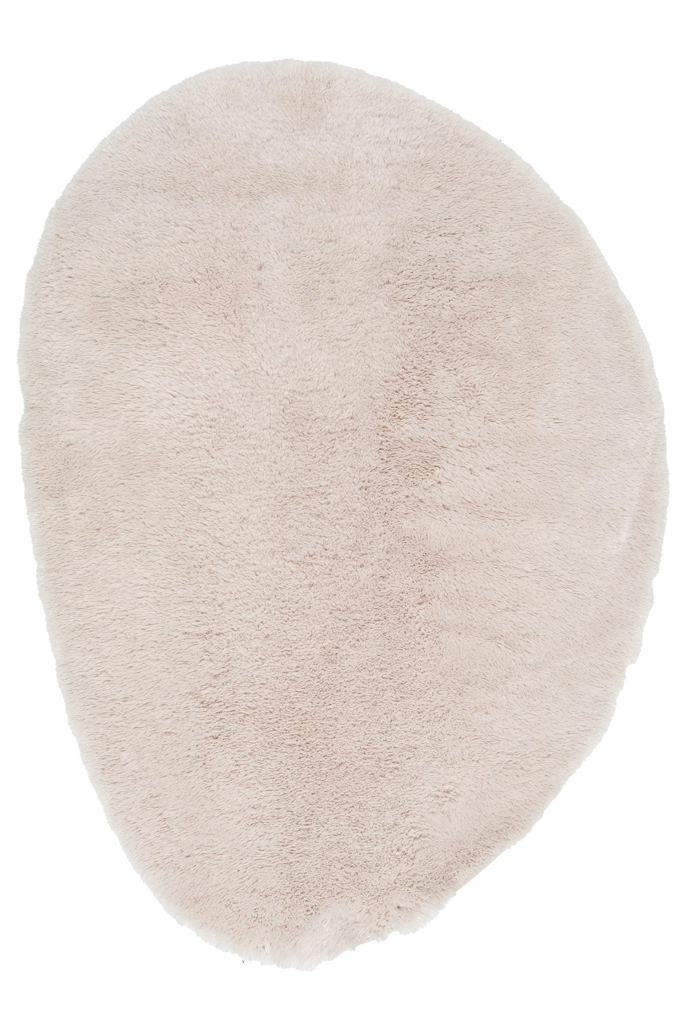 TEPPICH Shaggy ultraweich Wolloptik beige - Beige, Textil (160/230cm) - AFK Living