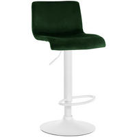 BARHOCKER Samt Grün - Grün, Textil (39/83/36cm) - CLP