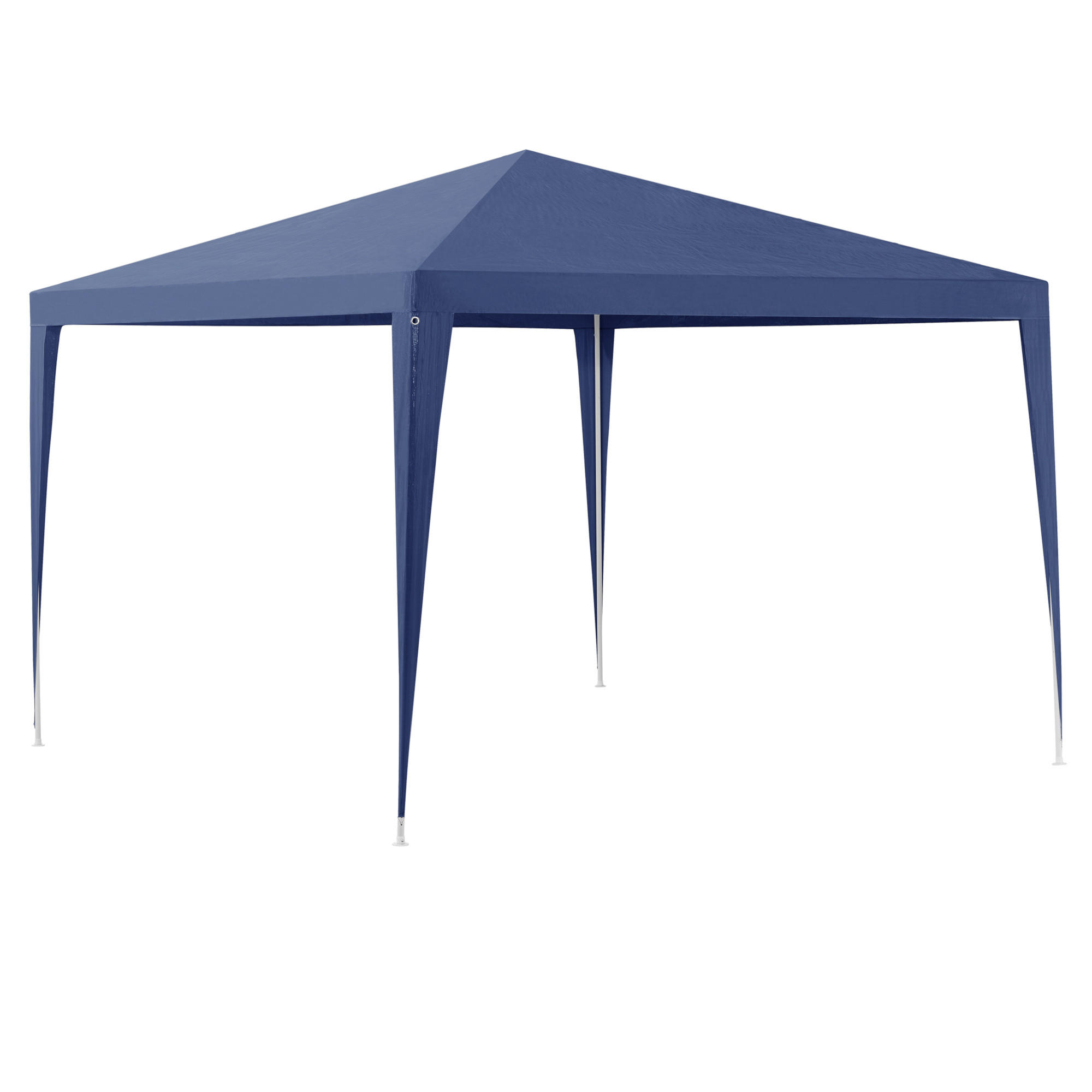 PARTYZELT Wedau - Dunkelblau, Kunststoff/Metall (300/255/300cm) - casa.pro