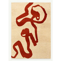 TEPPICH modern Flachgewebe STRAP Lila 235 x 340 cm - Lila, Textil (235/340cm) - Novatrend