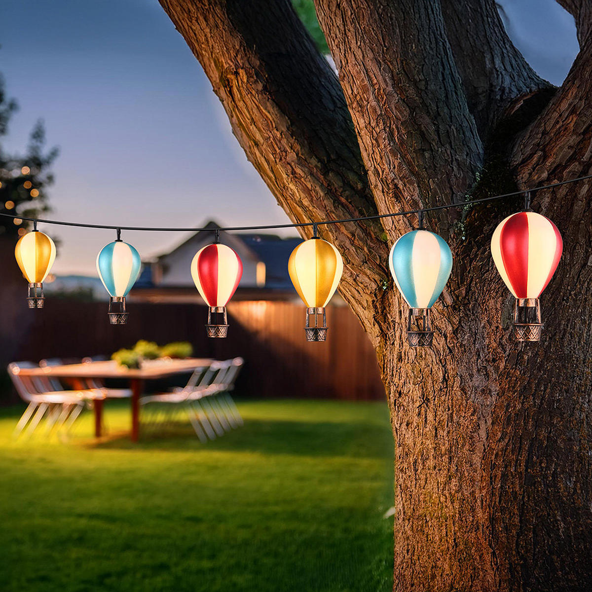 LED AUSSENLEUCHTE Kunststoff Bunt - Multicolor, Kunststoff (390/6/11cm) - Globo Lighting