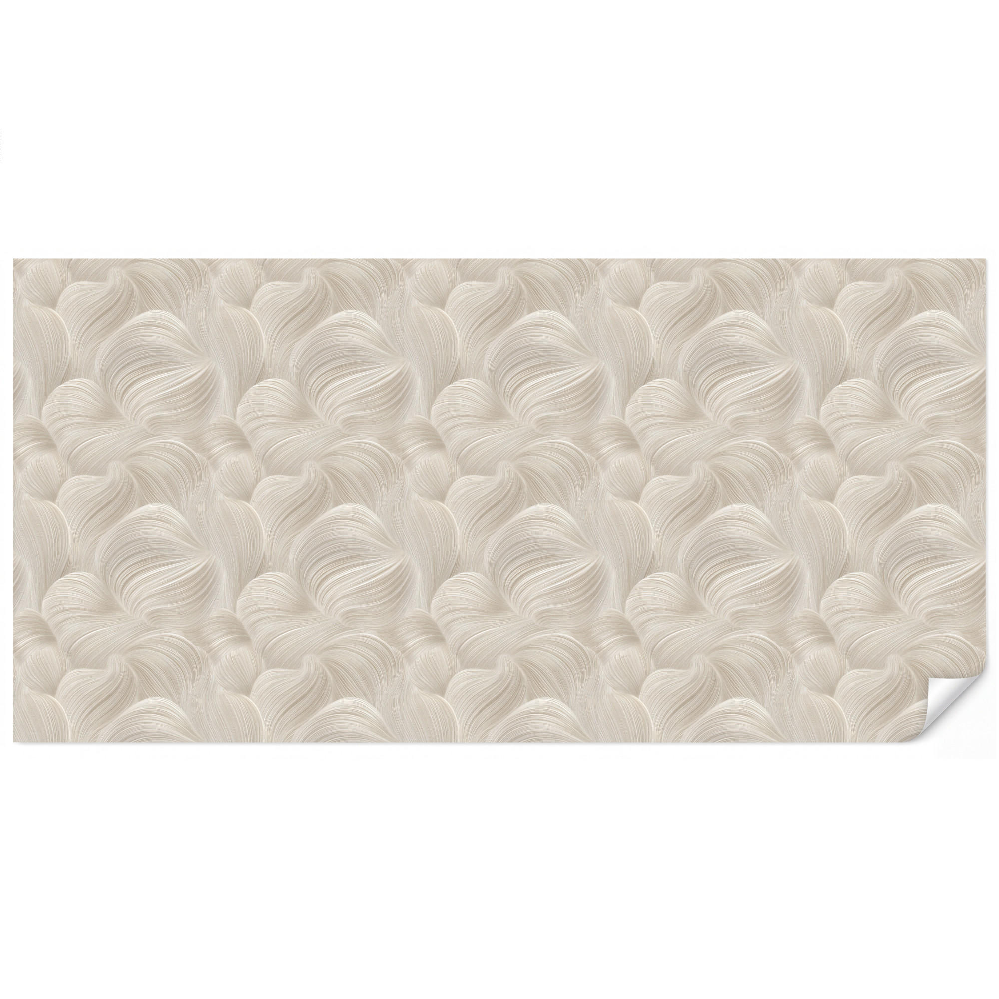 OnlyWow Tapete Creme 400x200 cm