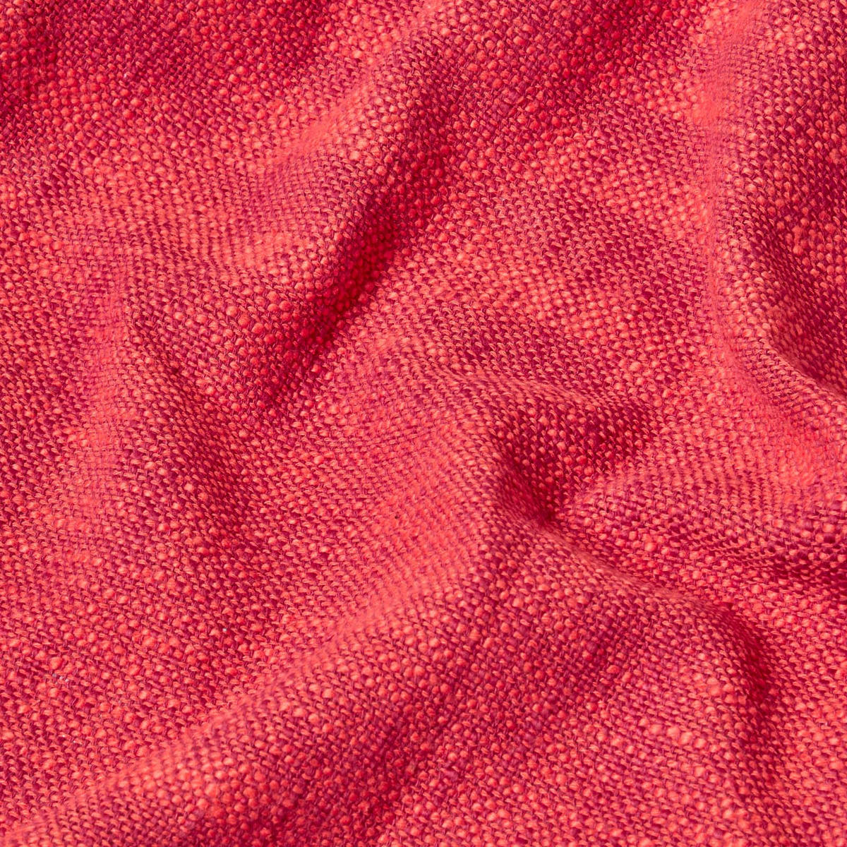TAGESDECKE Nirvana Slub 255/360 cm, 100% Baumwolle - Orange, Textil (255/360cm) - Homescapes