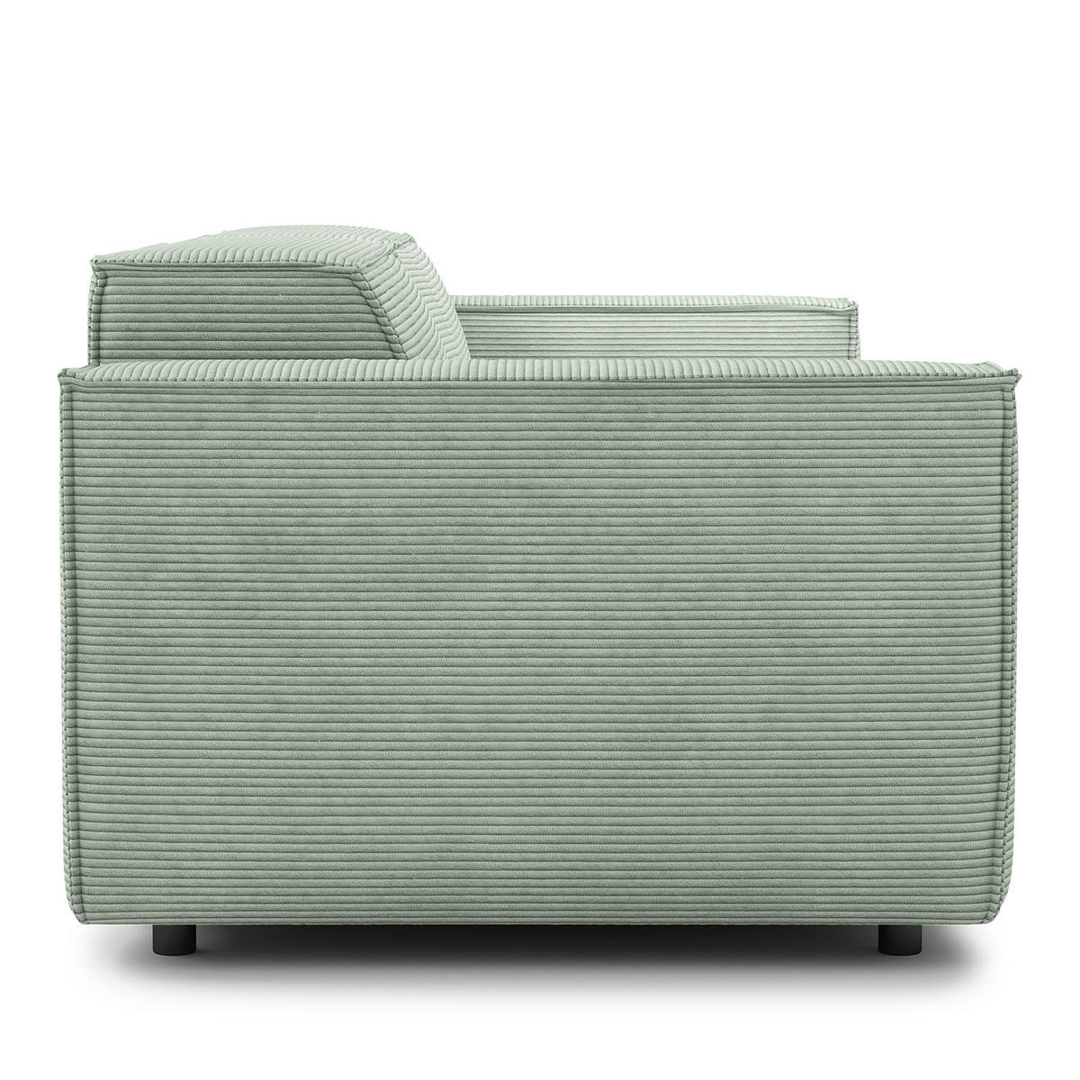 2,5-SITZER SOFA - Mintgrün, Textil (223/70/96cm) - home24