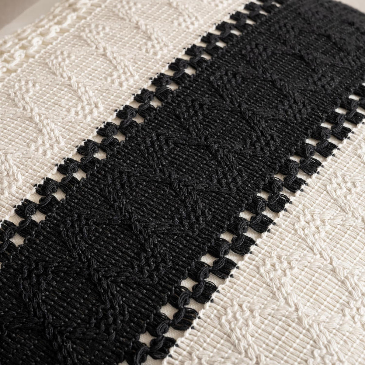 KISSENBEZUG – ohne Füllung – weiß – 45 x 45 cm – 2 Stück - Weiß, Textil (45/45cm)