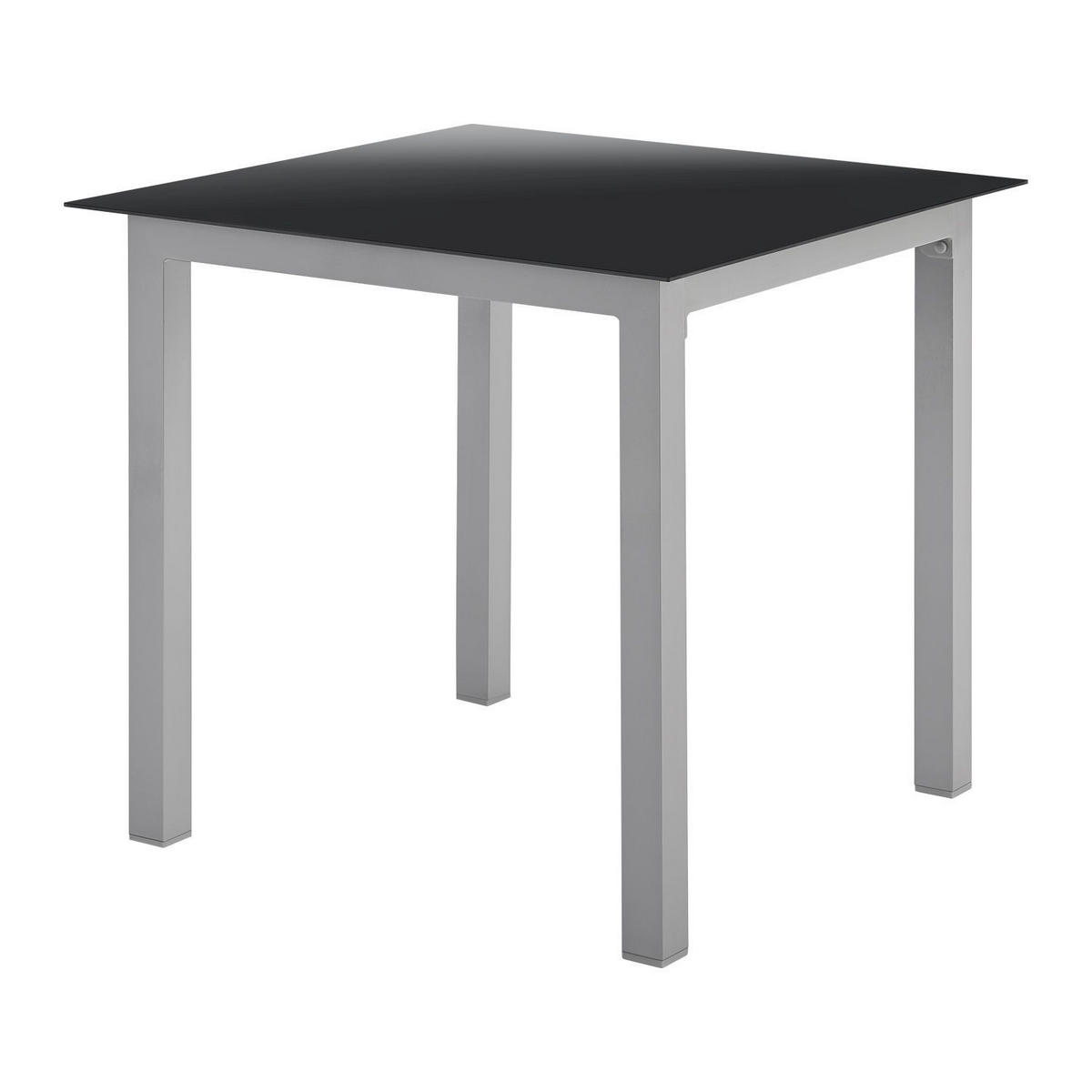 GARTENGARNITUR Milano 5-tlg. - Silberfarben, Metall - Juskys