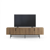 TV-STÄNDER Eldia Braun 200/35/63.5 cm - Braun, Holz (35/63.5/200cm) - Calicosy