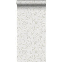 TAPETE Blätter 53 cm x 10 m - Grau, Papier (53/1000cm) - Sanders & Sanders